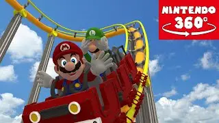 Roller Coaster in Animal Crossing 360°