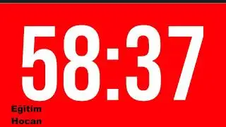 1 Saat Zamanlayıcı - 1 Saat Pomodoro