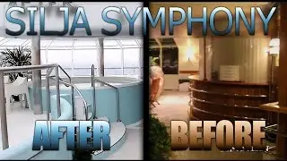 Silja Symphony: ENNEN | JÄLKEEN uudistuksen  |   BEFORE | AFTER Renewal