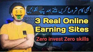 3 Real Websites For Online Earning || Best websites For students to make money
