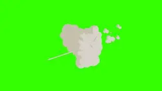 Smoke Spray Effect Full HD1080px / Green Screen 2D Effect Animation Free download
