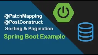 Generic PatchMapping,  Sorting and Pagination Spring Boot Example