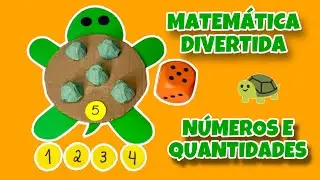 Recurso Pedagógico | Matemática Divertida | Números e Quantidades | Tartaruga