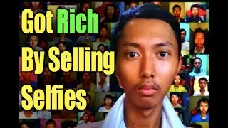 Indonesian Student Became Millionaire by Selling His Selfie Photos