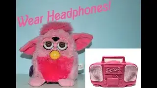 Barbie and Furby Play The Radio - Music Video - Deep Bass Dubstep - 90s Commercial - Wear Headphones