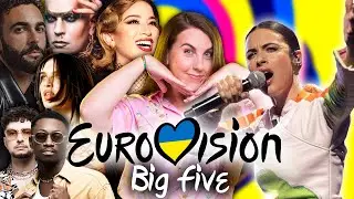 BIG FIVE DE EUROVISIÓN 2023 | Blanca Paloma, Italia, Alemania, Ucrania, Francia y Reino Unido