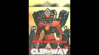 Titan Speakerman Edit 🔥 #short #skibiditoilet #skibidiverse #titanspeakerman #edit #foryou