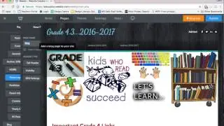 Setting Up Weebly Blog For New School Year