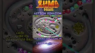 Random - The Mega Rare of Double Gap Combo x5 | Zuma Deluxe 32-Bit DLP - The Random Levels #Shorts