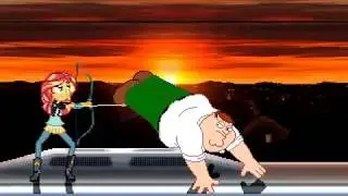 MI MUGEN Request 62 - Sunset shimmer FG VS MvC Peter griffin