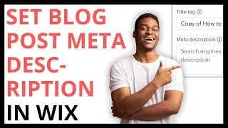 How to Set Blog Post Meta Description in Wix [QUICK GUIDE]
