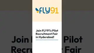 FLY91 PILOT HIRING  #youtubeshorts #youtube #youtuber #hiring #reels #video #subscribe #like #share
