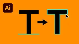 Convert Text to Shape | Adobe Illustrator Tutorial