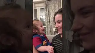 Рассмешила ребенка 😅😹