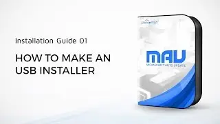 1. MichaelSoft MAU: How To Make Bootable USB Installer