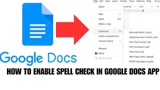 How to Enable Spell Check in Google Doc app [Step By Step Guide]