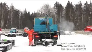 Грузо пассажирский автомобиль ГПА УСТ 54537 Камаз 5350 с КМУ ИМ 20 id6080