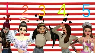 Avakin Life/ 5 любимых луков/Ava Friends/