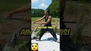 Bullet VS Katana 😲 #shorts #mrbeast