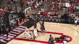 NBA Live 10 - Blocks and Rebounds