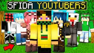 HO SFIDATO 10 YOUTUBERS IN UNA CHALLENGE SU MINECRAFT