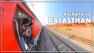 Kolkata to Rajasthan | Howrah to Bikaner Full Train Journey | Indian Railways