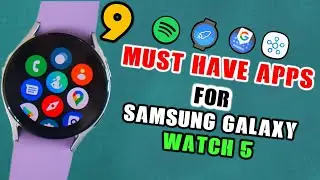 You Should Definitely Have These ⌚🔥 9 Best & Must Have Apps For Samsung Galaxy Watch 5 & 5 Pro