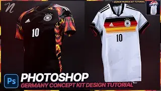 Germany Concept Football Kit | Photoshop Tutorial