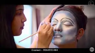 4-D makeup of krishna