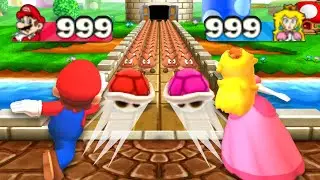 Mario Party The Top 100 - Minigames (Master CPU) - Mario vs Peach