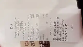 Makan malam di McDonalds (16 Oktober 2023)