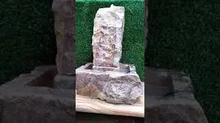 ROCK FOUNTAIN BY STONEMART | INDOOR WATER FOUNTAIN | ROCK WATER FEATURE FOR GARDEN | HOME DECOR 😍⛲