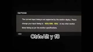The current input timing is not supported SOLUCIÓN ✅ #solution #error #video
