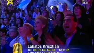 Lakatos Krisztián Summer in the city Megasztár 4. 2008.11.29