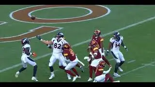 BRONCOS CATCH INSANE HAIL MARY THROW AGAINST THE COMMANDERS