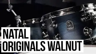 THIS DRUM KIT IS INSANE! - Natal Originals Walnut Drum Kit Demo