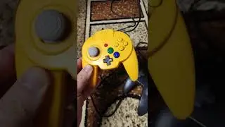Нинтендо 64, альтернативный геймпад #игры #nintendo64