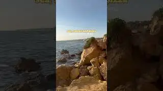 📍Anzio🌊🦀 just one hour from Rome you can enjoy beautiful sunset by the sea #rome #italy
