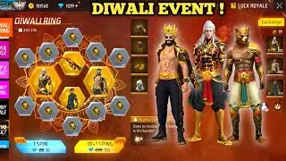 DIWALI NEW RING EVENT FREE FIRE| FREE FIRE NEW EVENT| FF NEW EVENT TODAY| NEW FF EVENT|FREE FIRE MAX