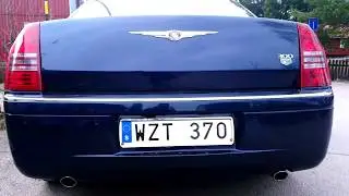 Chrysler 300C HEMI start-up exhaust