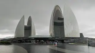 Visited the zhuhai Opera House, A Crazy Building in China. #zhuhai #珠海 #operahouse