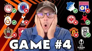 2024/25 UEFA EUROPA LEAGUE PREDICTIONS #4