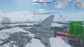 War Thunder. Типичный воздушный бой.