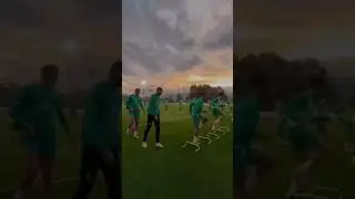تدريبات الأسود إستعدادا لكأس افريقيا