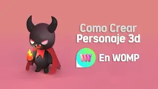 Como modelar un Demonio 3D en womp