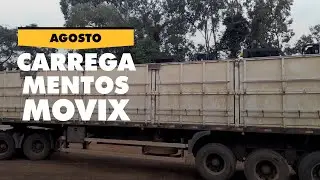 CARREGAMENTOS AGOSTO MOVIX | Acompanhe como foi nosso mês