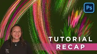 Making a Multicolor Photoshop Dry Brush - Brush Making Tips & Tricks - Tutorial Recap