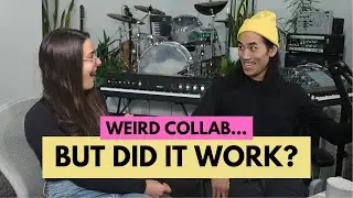 I made a track with Andrew Huang (but we couldn't hear each other)