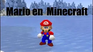 Minecraft pero SOY MARIO