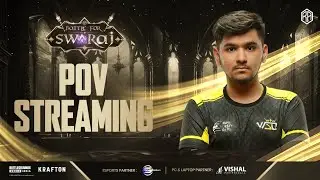 RA Esports Presents, Battle For Swaraj S1 | POV Stream | Semi Finals Day 3